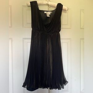 Women’s Black Pleat Dress